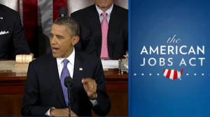 Obama Delivers Jobs Act Speech