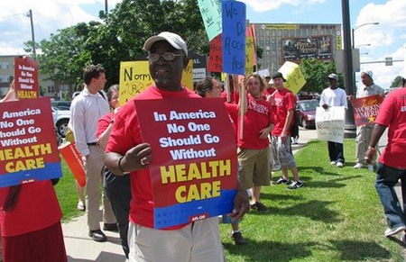 Health care rally