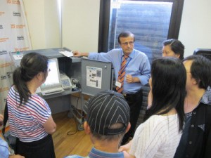 Boris Pincus and Board Members of The Asian American Organizations.