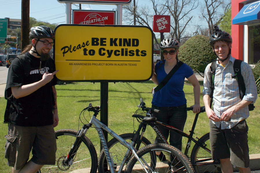 Bike Tour Chad, Kate and Nick think that New York City could learn something from Austin.