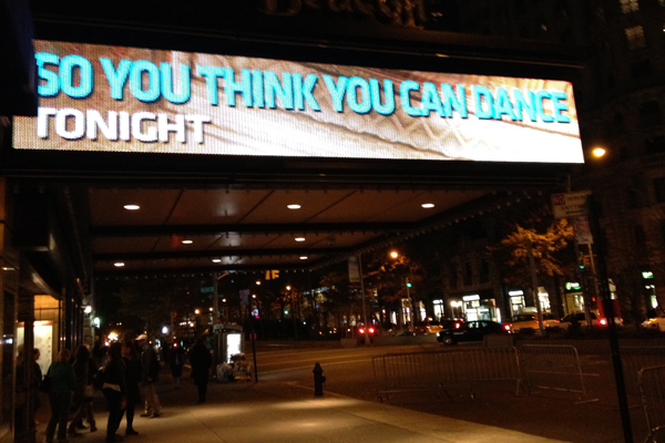 so you think you can dance at the beacon theatre